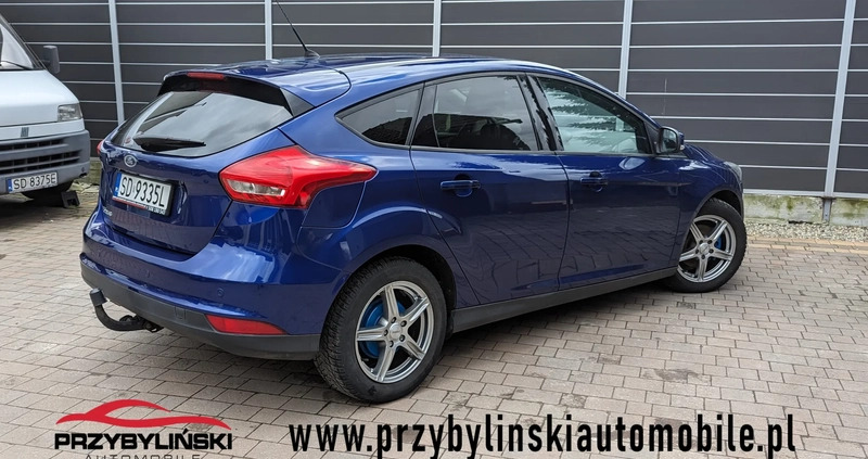 Ford Focus cena 35999 przebieg: 196000, rok produkcji 2015 z Bukowno małe 301